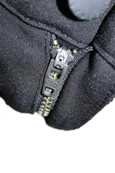 L Agence Women Black Cropped Ankle Pants Size 30