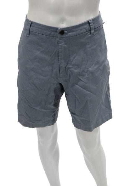 Lululemon Mens Gray Chino Shorts Cotton Blend Size 32