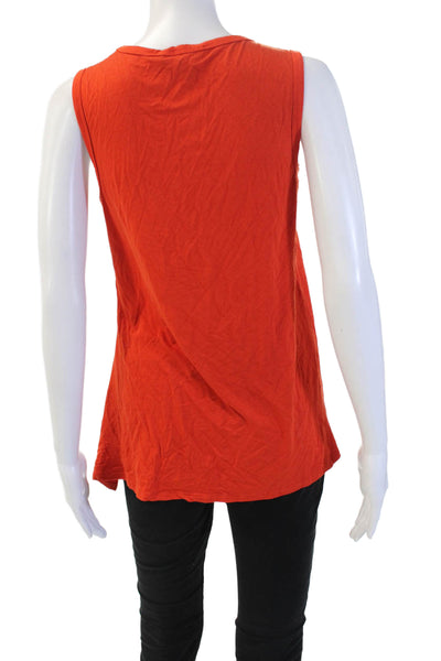 Fifteen Twenty Womens Orange Basic Tank Size M