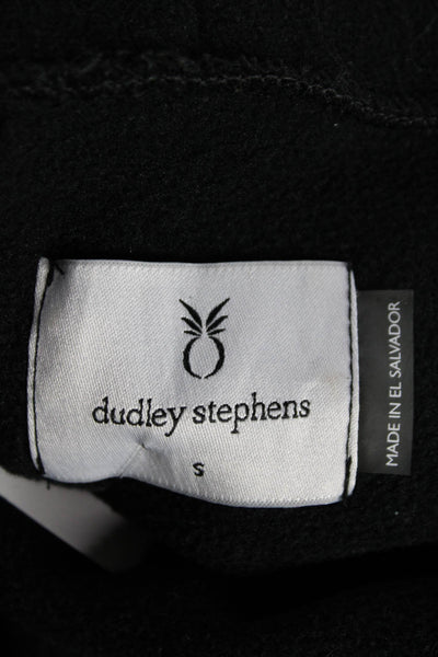 Dudley Stephens Unisex Pullover Sweater Black Size S