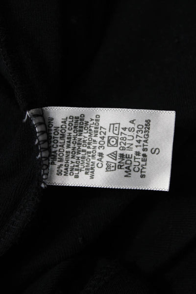 Splendid Unisex Cardigan Black Long Sleeve Wool Cashmere Size S