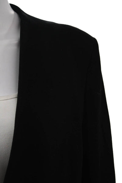 Helmut Unisex Black Blazer Long Sleeve Viscose Spandex Size L
