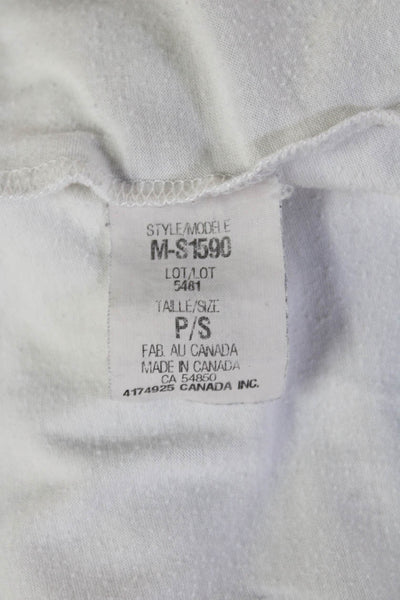 Barneys New York Women Basic Camisole White Round Neck Sleeveless Size S