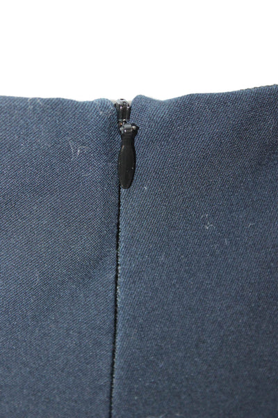 Rag & Bone Women Cropped Ankle Dress Pants Dark Blue Cotton Blend Size 4