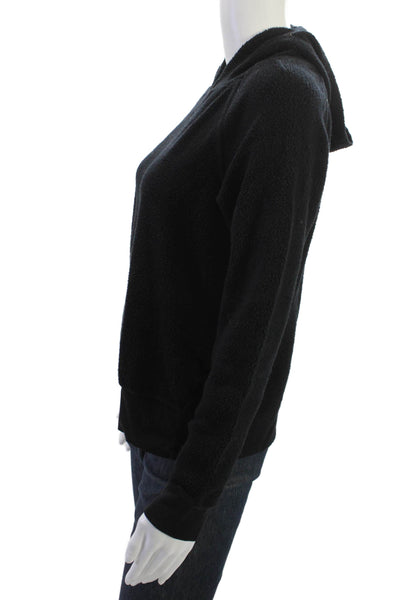 Stateside Womens Pullover Sweatshirts Black Long Sleeve Size S