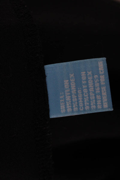 J. Mclaughlin Womens Black Collared Button-Up Long Sleeve Top Size L