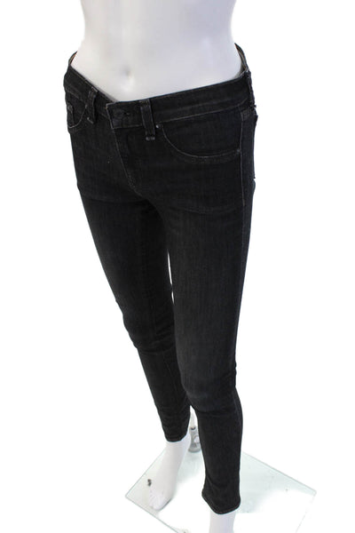Rag & Bone Jean Women Skinny Black Jeans Size 27