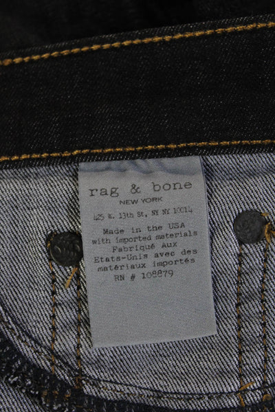 Rag & Bone Jean Women Skinny Black Jeans Size 27