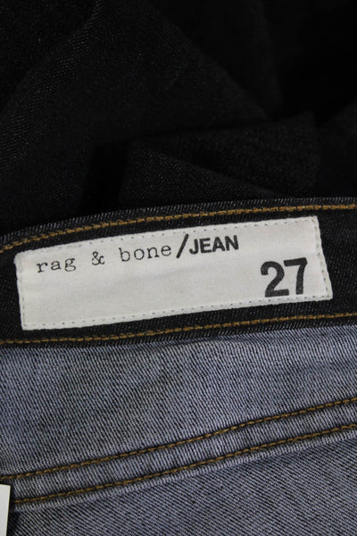 Rag & Bone Jean Women Skinny Black Jeans Size 27