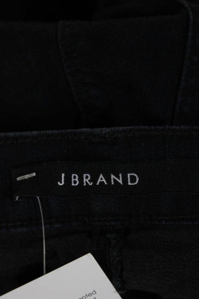 J Brand Womens Skinny Ankle Black High Rise Jeans Size 27