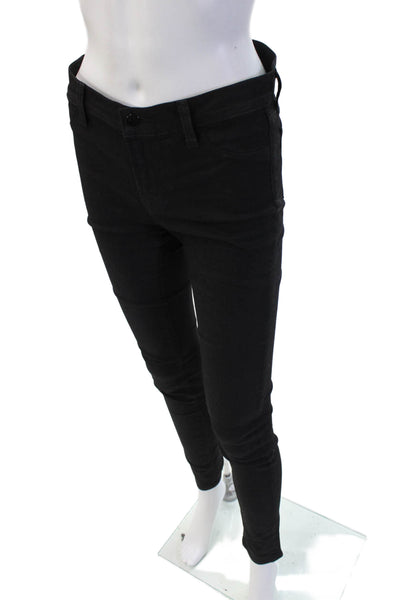 J Brand Womens High Rise Black Jeggings 30 Inseam Size 27