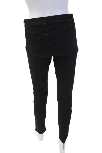 J Brand Womens High Rise Black Jeggings 30 Inseam Size 27
