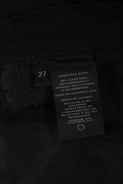 J Brand Womens High Rise Black Jeggings 30 Inseam Size 27