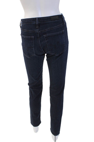 AG Adriano Goldschmied Women Skinny Jeans Dark Blue High Rise Size 27