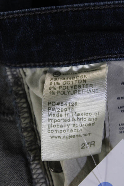 AG Adriano Goldschmied Women Skinny Jeans Dark Blue High Rise Size 27