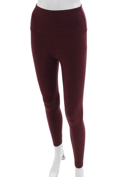 Beyond Yoga Women Ankle Leggings Red Size S