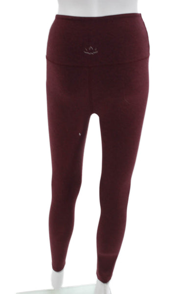 Beyond Yoga Women Ankle Leggings Red Size S