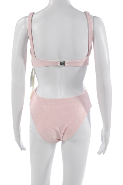 Devon Windsor Women Pink One Piece Swimwear Beach Size M