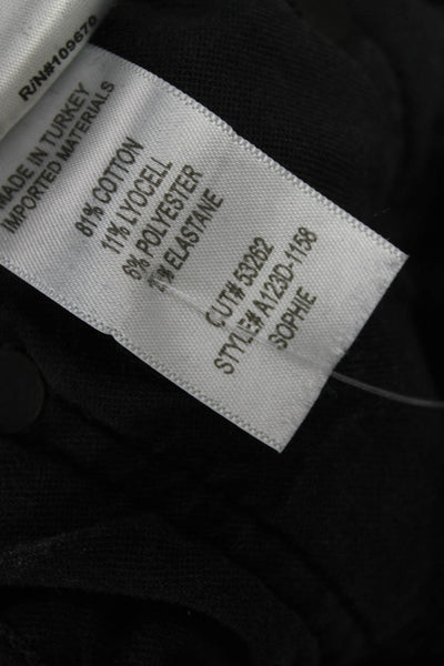 Agolde Womens Ankle Skinny Black Jeans High Rise Size 28