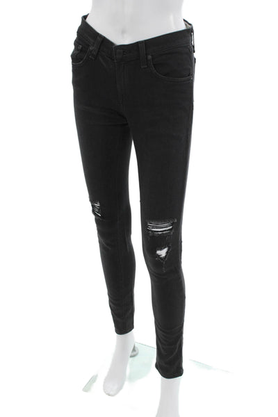Rag & Bone Jean Women Skinny Jeans Black Size 26