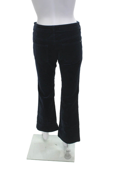 Pilcro Anthropologie Womens Dark Blue Mid Rise Pants 29 Inseam Size 27