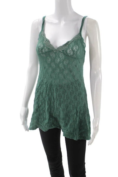 Only Hearts Womens V Neck Sleeveless Polyester Blouse Solid Size L