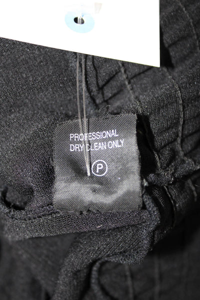 COS Womens Shift Dress Black Short Sleeve Round Neck Size M