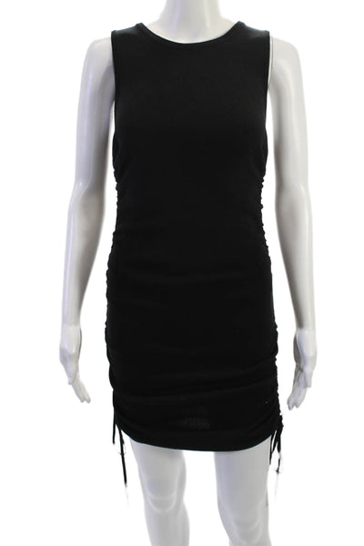 Lioness Womens Bodycon Tank Dress Green Crew Neck Sleeveless Size M