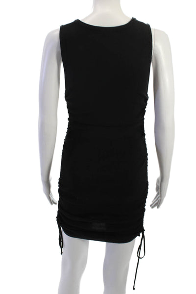 Lioness Womens Bodycon Tank Dress Green Crew Neck Sleeveless Size M