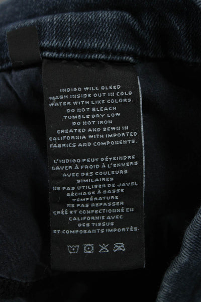 J Brand Women Skinny Ankle High Rise Dark Blue Jeans Designer Size 28