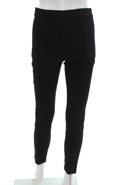 J Crew Women Ankle Jeggings Black Button Closure Size 4