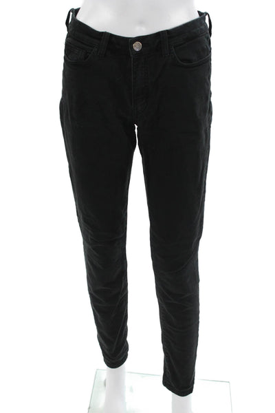 MiH Jeans Womens Ankle Jeans Black High Rise Designer Size 30