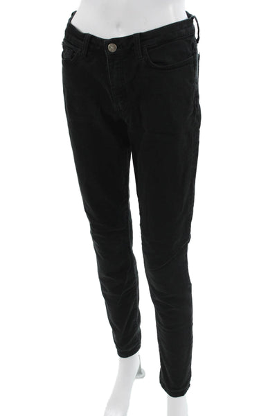 MiH Jeans Womens Ankle Jeans Black High Rise Designer Size 30