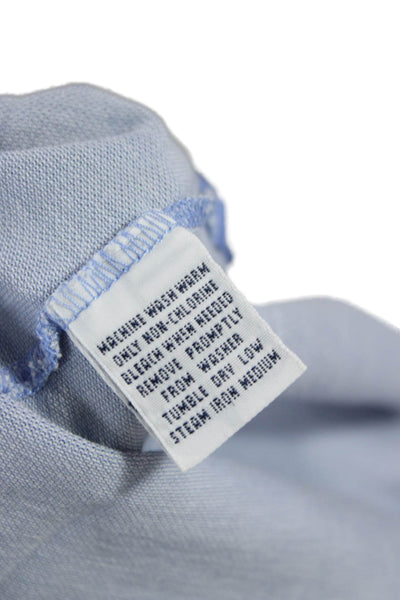 Polo Golf Ralph Lauren Mens Polo Light Blue Pima Cotton Short Sleeve Size M