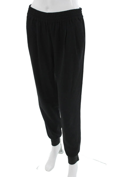 Joie Womens Black Jogger Pants 100% Polyester Inseam 30 Size S