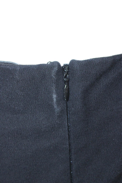 Derek Lam 10 Crosby Women Cropped Ankle Dress Pants Black Size 4