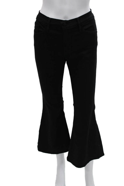 Frame Denim Women Cropped Black Jeans Size 28