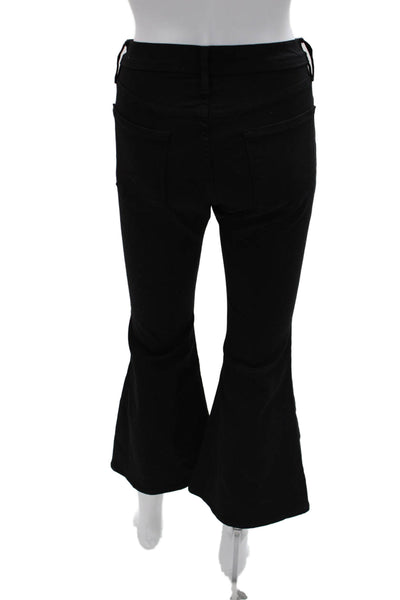 Frame Denim Women Cropped Black Jeans Size 28