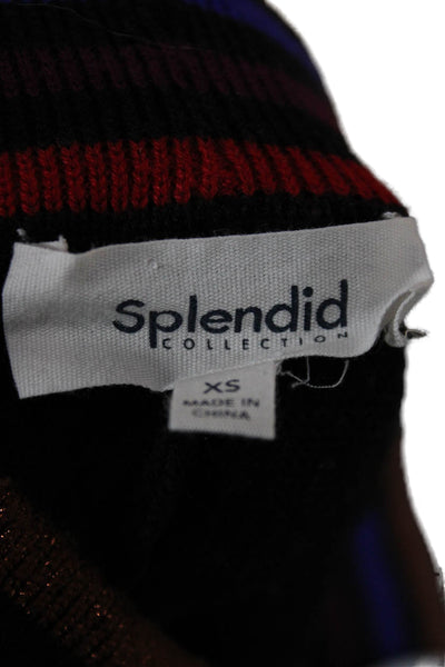 Splendid Womens Jogger Sweatpants Black Drawstring Cashmere Blend Size XS