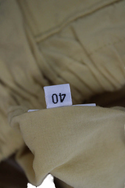 Jacquemus Womens Peasant Mini Skirt Beige Size 40