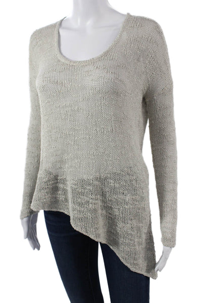 Helmut Lang For Intermix Unisex Wool Pullover Sweater Beige Size PP