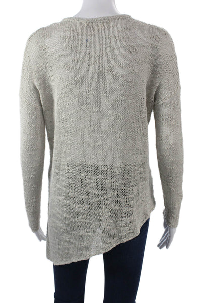 Helmut Lang For Intermix Unisex Wool Pullover Sweater Beige Size PP