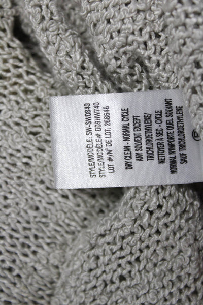 Helmut Lang For Intermix Unisex Wool Pullover Sweater Beige Size PP