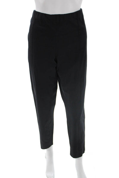 Hobbs London Womens Ankle Cropped Dress Pants Black Size 12