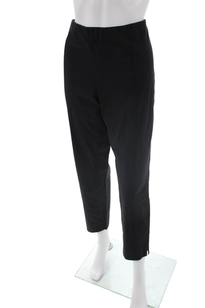 Hobbs London Womens Ankle Cropped Dress Pants Black Size 12