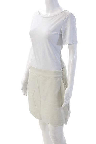 Vineyard Vines Womens Mini Skort Beige Solid Polyester Size 8