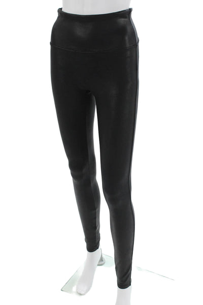 Spanx Women Ankle Jeggings Black Size M
