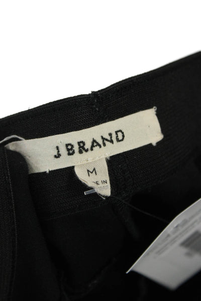 J Brand Women Cropped Ankle Leggings Black Size M