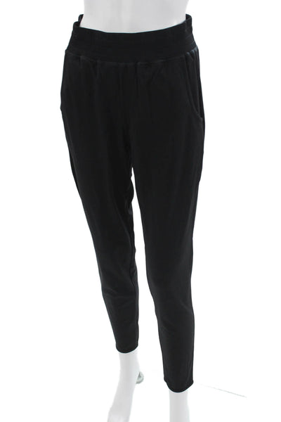 Theory Unisex Black Jogger Sweatpants Zip Size M
