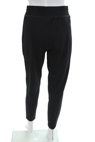 Theory Unisex Black Jogger Sweatpants Zip Size M